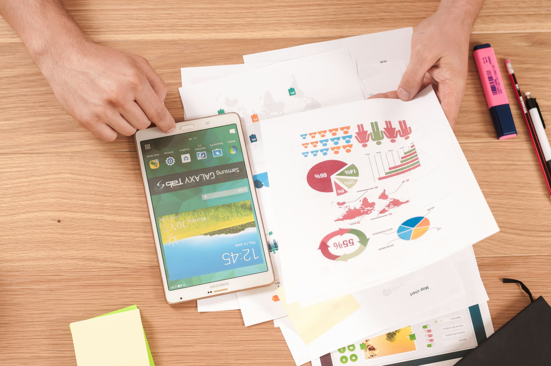 Business reports on ProHelper